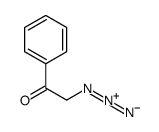 2-叠氮基-1-苯基乙酮 结构式