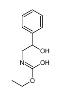 Carbamic acid, N-(2-hydroxy-2-phenylethyl)-, ethyl ester 结构式