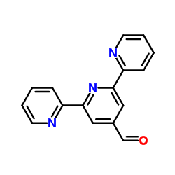 2,2':6',2''-三联吡啶-4'-甲醛 结构式