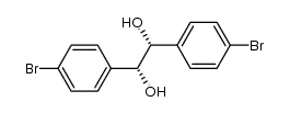 (1R,2R)-1,2-双(4-溴苯基)-1,2-乙二醇 结构式