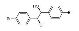 (1S,2S)-1,2-双(4-溴苯基)-1,2-乙二醇 结构式