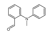 2-(N-甲基苯胺基)苯甲醛 结构式