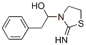 3-亚氨基-α-苯基-3-噻唑烷乙醇 结构式