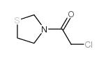(9CI)-3-(氯乙酰基)-噻唑烷 结构式
