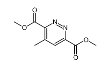 4-甲基哒嗪-3,6-二羧酸二甲酯 结构式