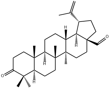 白桦脂醛 结构式