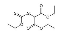 Propanedioic acid, 2-[(ethoxythioxomethyl)thio]-, 1,3-diethyl ester 结构式