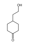 4-(2-羟基乙基)环己酮 结构式