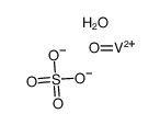VANADIUM(IV) OXIDE SULFATE 结构式