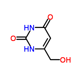 6-(羟基甲基)尿嘧啶 结构式