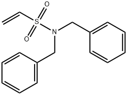 N,N-二苄基乙烯磺酰胺 结构式