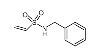 N-苄基乙烯磺酰胺 结构式