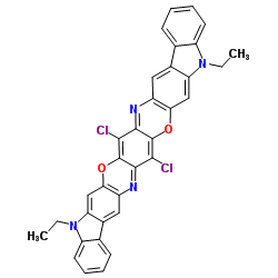 颜料紫23 结构式