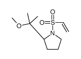 Pyrrolidine, 1-(ethenylsulfonyl)-2-(1-methoxy-1-methylethyl)-, (S)- 结构式