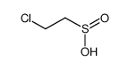2-Chloroethanesulfinic acid 结构式