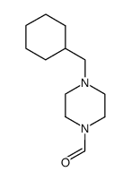 4-(环己基甲基)哌嗪-1-甲醛 结构式