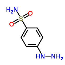 4-磺酰胺基苯肼盐酸盐 结构式