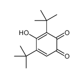 3,5-二叔丁基-2-羟基-1,4-苯醌 结构式