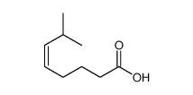 (E)-7-甲基-5-辛烯酸 结构式
