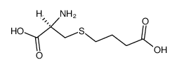 S-(3-羧丙基)-L-半胱氨酸 结构式