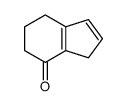 3,5,6,7-四氢茚-4-酮 结构式