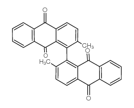 2,2'-二甲基-[1,1'-联蒽]-9,9',10,10'-四酮 结构式