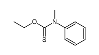 O-乙基-N-甲基-N-苯基硫代氨基甲酸酯 结构式