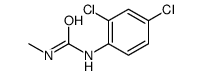 1-(2,4-二氯苯基)-3-甲基脲 结构式