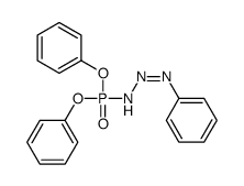 1-Triazene, 1-(diphenoxyphosphinyl)-3-phenyl- (9CI) 结构式
