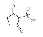 N-硝基琥珀酰亚胺 结构式