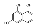1,3,8-萘三酚 结构式