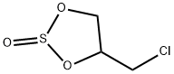 (4S)-4-(氯甲基)-1,3,2-二氧硫杂环戊烷 2-氧化物 结构式