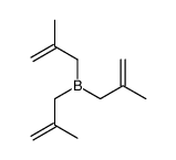 三(2-甲基-2-丙烯基)硼烷 结构式
