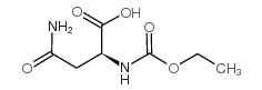 N(Α)-乙氧基羰基-L-天冬氨酸 结构式