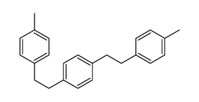 1,4-双[2-(4-甲基苯基)乙基]苯 结构式