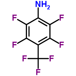 4-氨基七氟甲苯 结构式