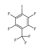 1,2,4,5-四氟-3-碘-6-(三氟甲基)苯 结构式
