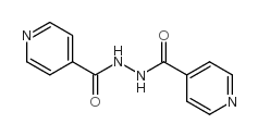 1,2-二异烟酰基肼 结构式