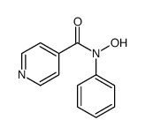 N-羟基-N-苯基吡啶-4-甲酰胺 结构式