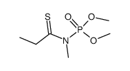 甲基(1-硫代丙基)氨基磷酸二甲酯 结构式