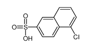 5-氯萘-2-磺酸 结构式