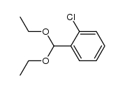 1-氯-2-(二乙氧基甲基)苯 结构式