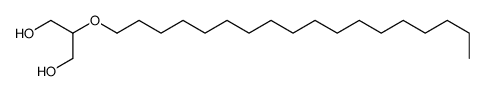 2-(十八烷氧基)-1,3-丙烷二醇 结构式