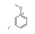 1-甲氧基吡啶鎓碘化物 结构式
