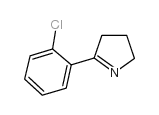 5-(2-氯苯基)-3,4-二氢-2H-吡咯 结构式