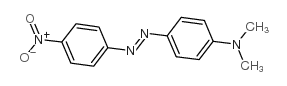 4’-硝基-4-二甲氨基偶氮苯 结构式