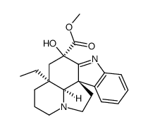1,2-二脱氢-3-羟基-阿斯匹多任定-3-羧酸甲酯 结构式