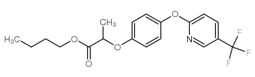 吡氟禾草灵 结构式
