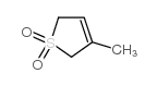 3-甲基-2,5-二氢噻吩-1,1-二氧化物 结构式