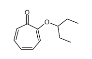 2-(3-戊氧基)卓酮 结构式
